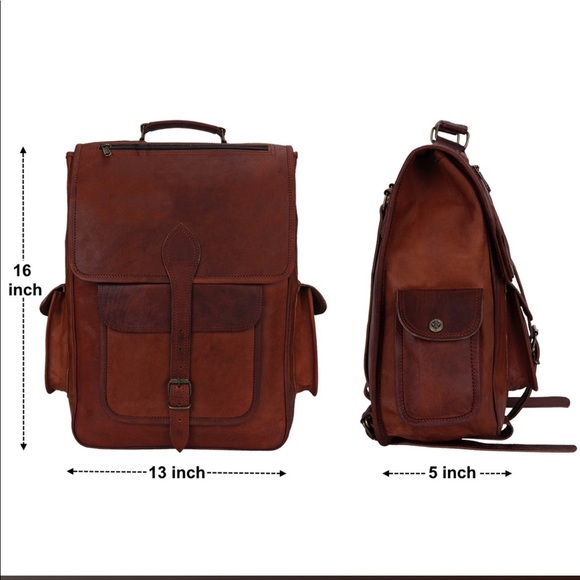 rustic town Bags | Rustic Town Genuine Leather Backpack | Poshmark